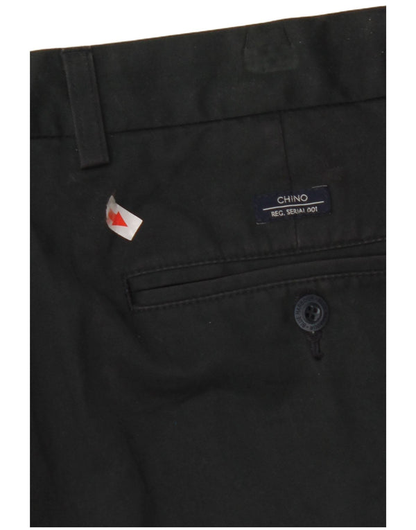 Marks & Spencer Pantaloni Chino Drepți Blue Harbour pentru bărbați L38 L29 bleumarin