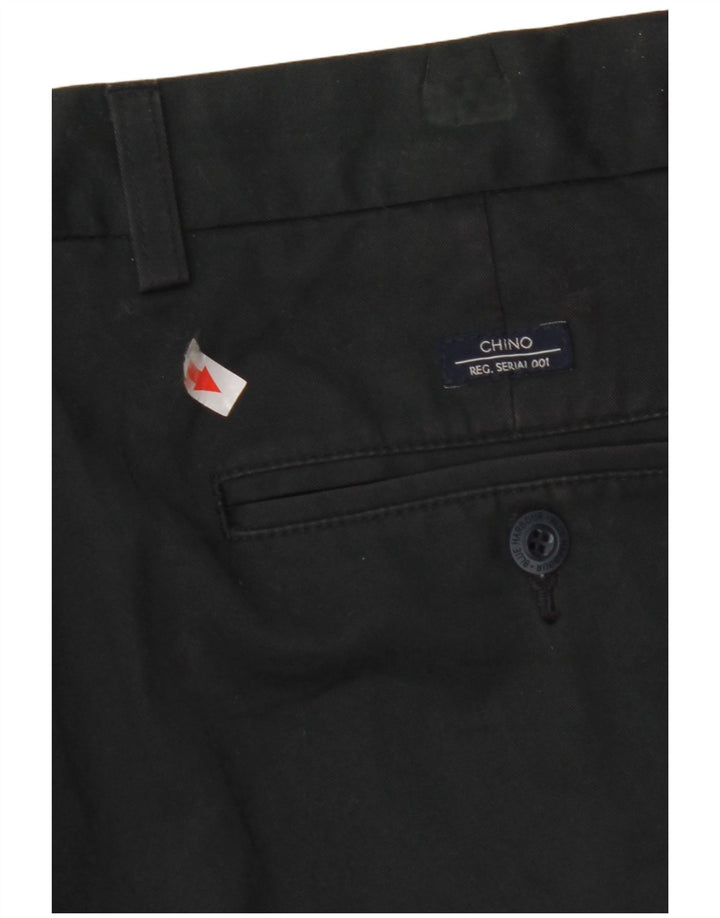 Marks & Spencer Pantaloni Chino Drepți Blue Harbour pentru bărbați L38 L29 bleumarin