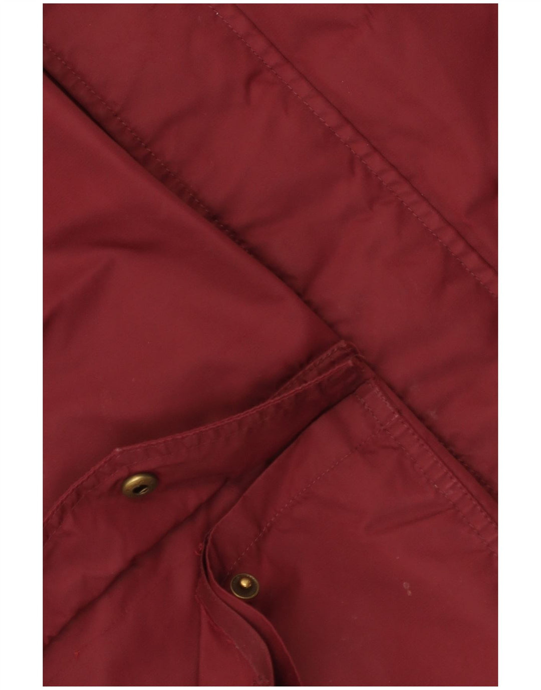 Jachetă parka cu glugă pentru bărbați Vans UK 38 Medium Burgundy Nylon