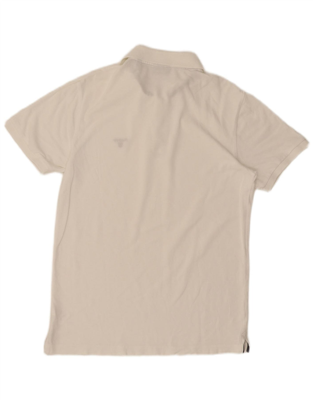 Tricou polo pentru bărbați Gant, bumbac alb mediu