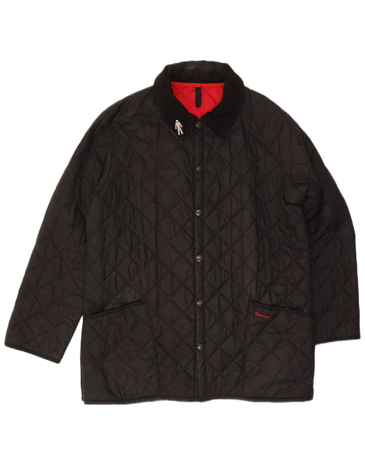 Jachetă matlasată pentru bărbați Barbour UK 40 Poliamidă neagră mare