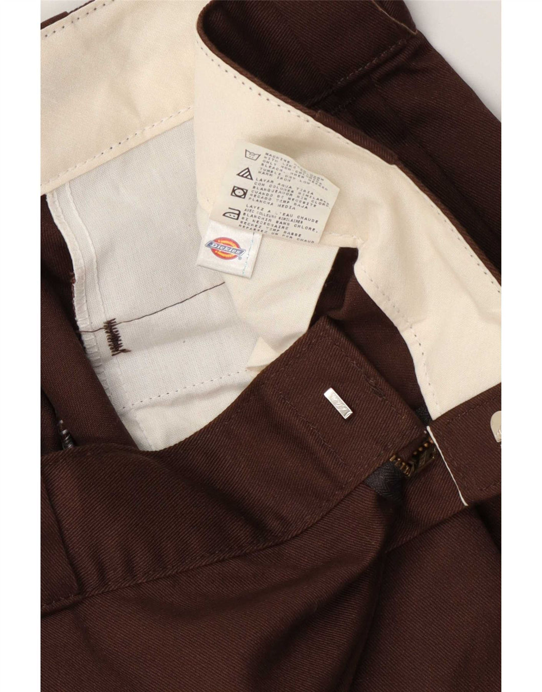 Pantaloni cargo dritti pentru bărbați Dickies W36 L31 poliester maro