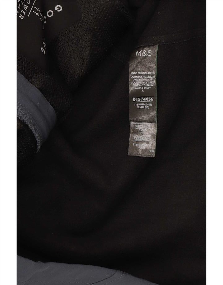 Jachetă de trening pentru bărbați Marks & Spencer, mare, albastru, poliester