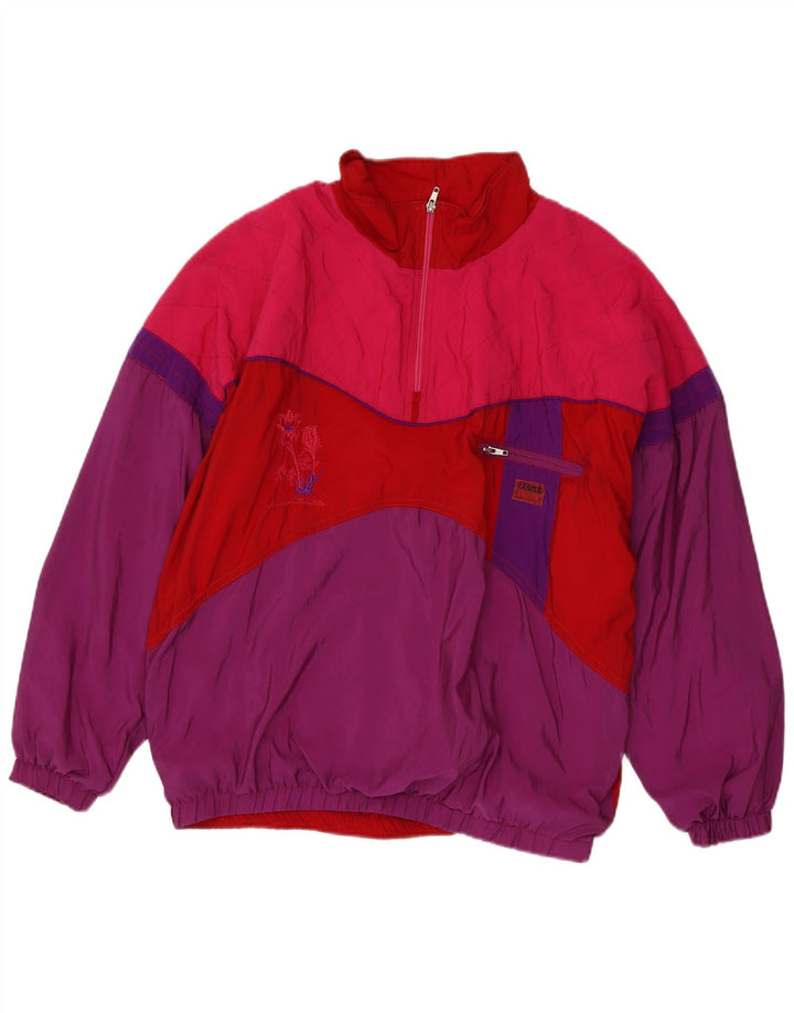 Jachetă de schi Pulover Luhta pentru femei EU 40 Burgundy Mediu Colorblock