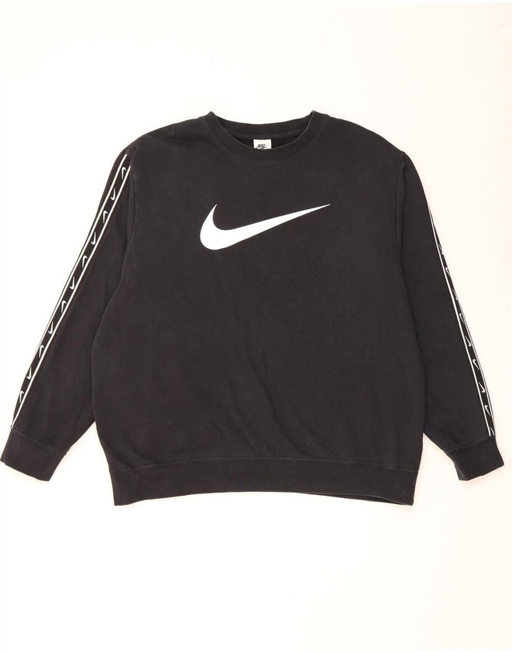 Hanorac grafic pentru bărbați Nike Jumper XL bumbac negru