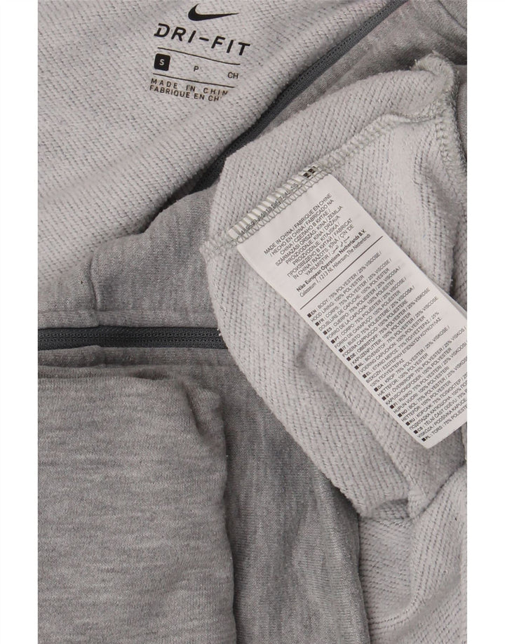 Pulover Nike pentru femei Dri Fit supradimensionat, cu fermoar, poliester, 10 UK