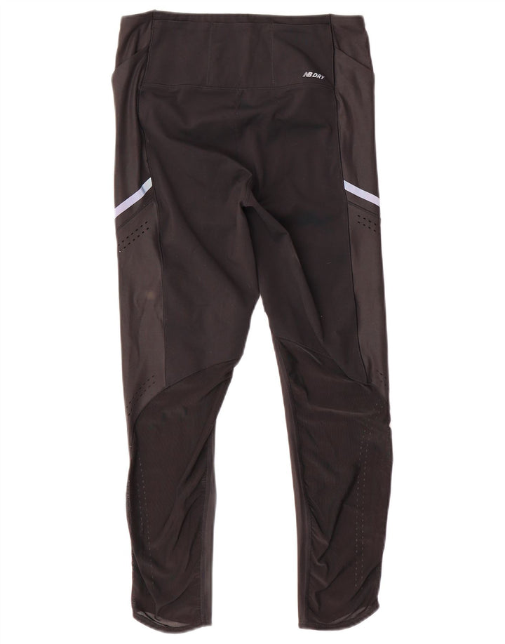 Leggings pentru femei New Balance UK 12 Poliester mediu negru