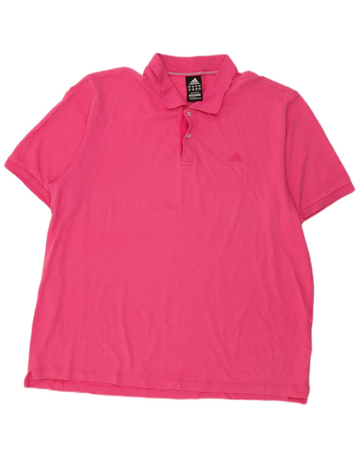Tricou polo pentru bărbați Adidas 2XL roz