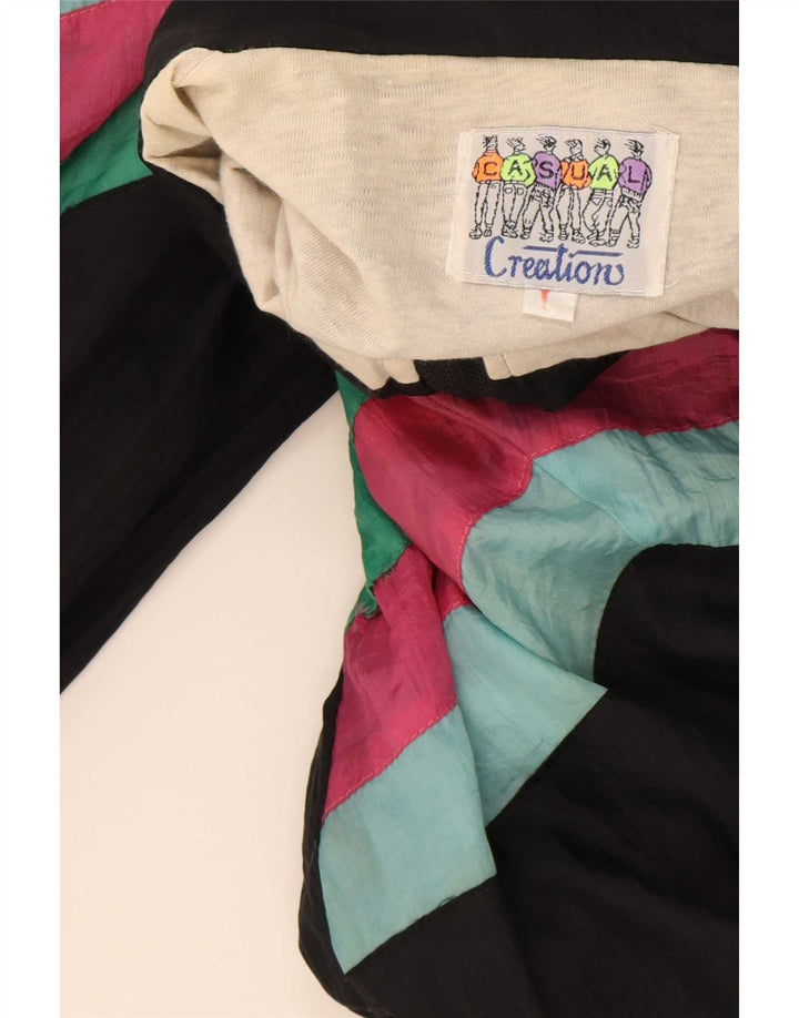 Jachetă de trening pentru bărbați Creation, XL, neagră, poliamidă color bloc
