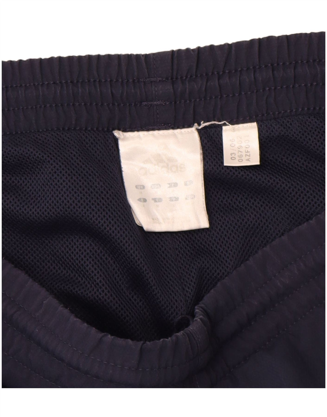 Pantaloni de trening Adidas pentru bărbați, nailon mediu bleumarin