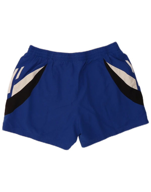 Pantaloni scurți sport Adidas pentru bărbați, mari, albastru, poliester color bloc
