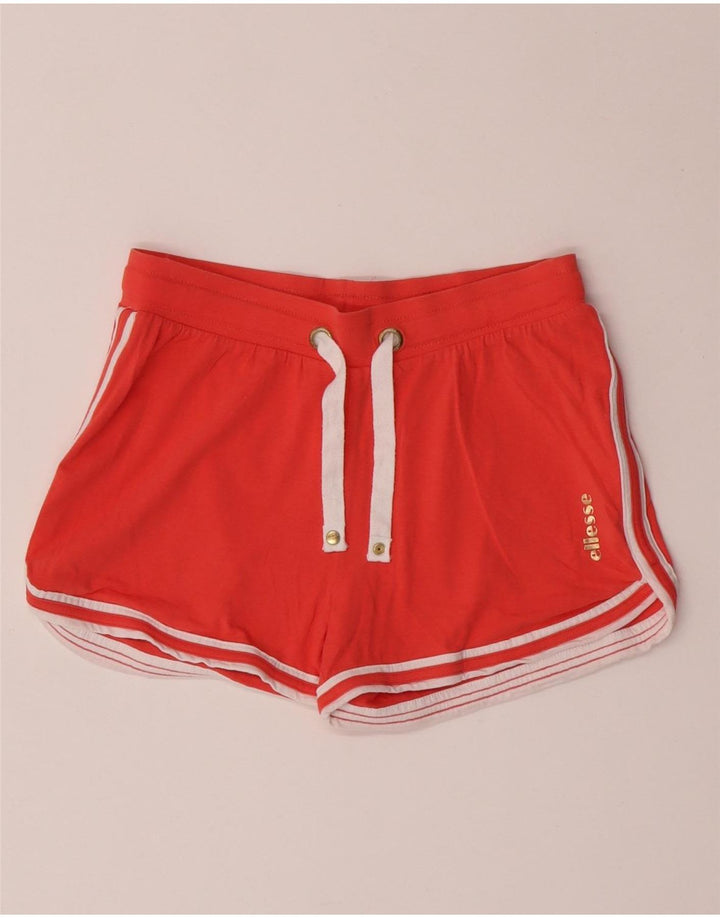Pantaloni scurti sport Ellesse pentru femei UK 10 mic portocaliu bumbac