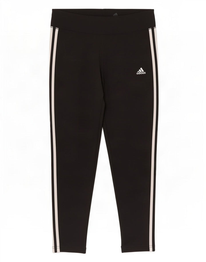 Leggings pentru femei Adidas Marea Britanie 16/18 Poliester negru mare