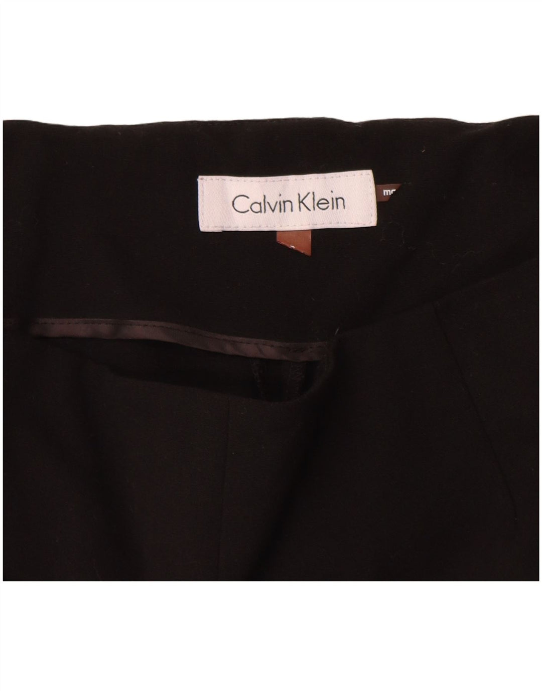 Pantaloni de costum slim pentru femei Calvin Klein L28 L27 Poliester negru