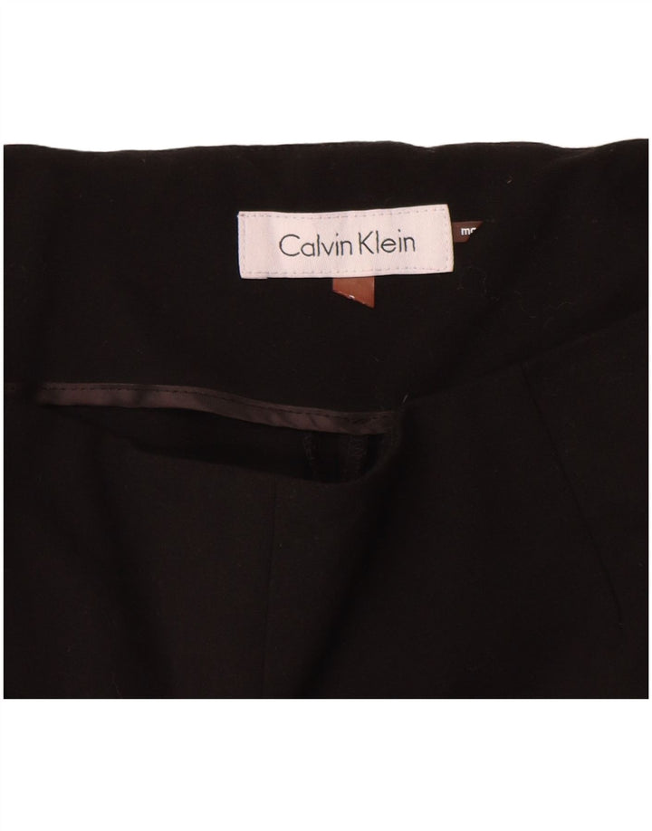 Pantaloni de costum slim pentru femei Calvin Klein L28 L27 Poliester negru