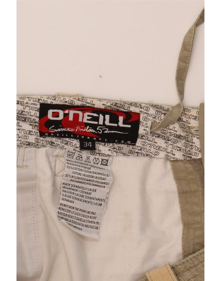 Pantaloni cargo pentru bărbați O'NEILL Capri W34 L19 bumbac bej