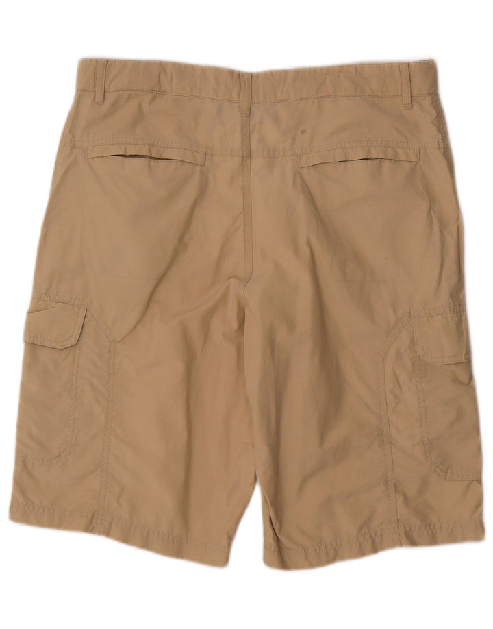 Pantaloni scurți cargo pentru bărbați Marks & Spencer W34, mari, bej, bumbac
