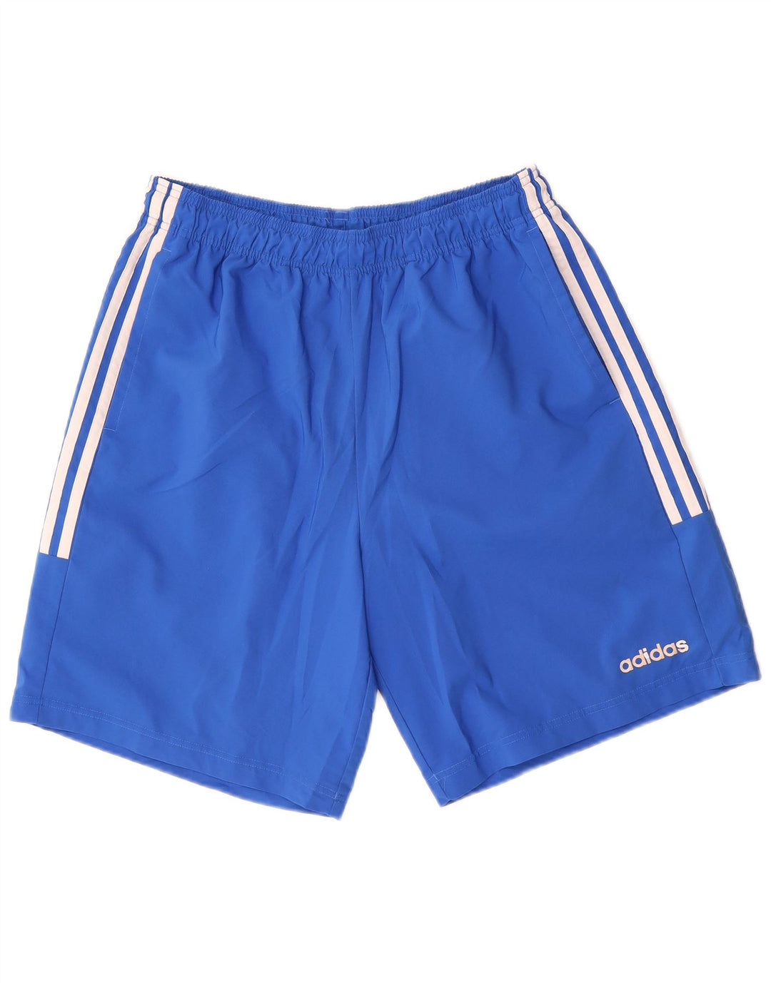 Pantaloni scurți sport pentru bărbați Adidas, mari, albastru, poliester