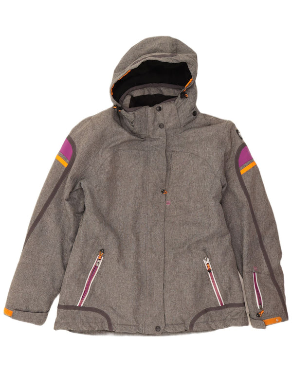 Jachetă Windbreaker pentru femei cu glugă Killtec IT 44 Medium Gri Colorblock
