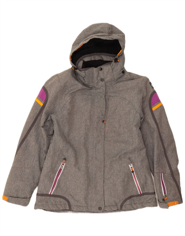 Jachetă Windbreaker pentru femei cu glugă Killtec IT 44 Medium Gri Colorblock