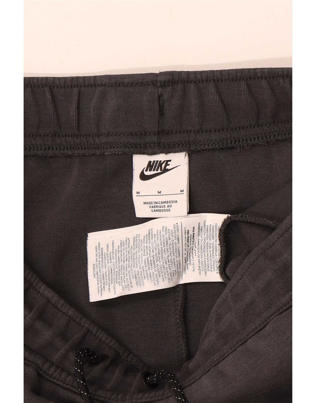Pantaloni de trening Nike pentru bărbați Joggeri din bumbac gri mediu