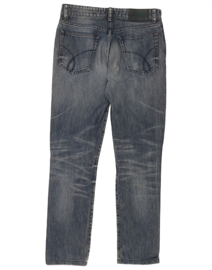 Blugi slim pentru bărbați Calvin Klein W29 L29 Bumbac albastru