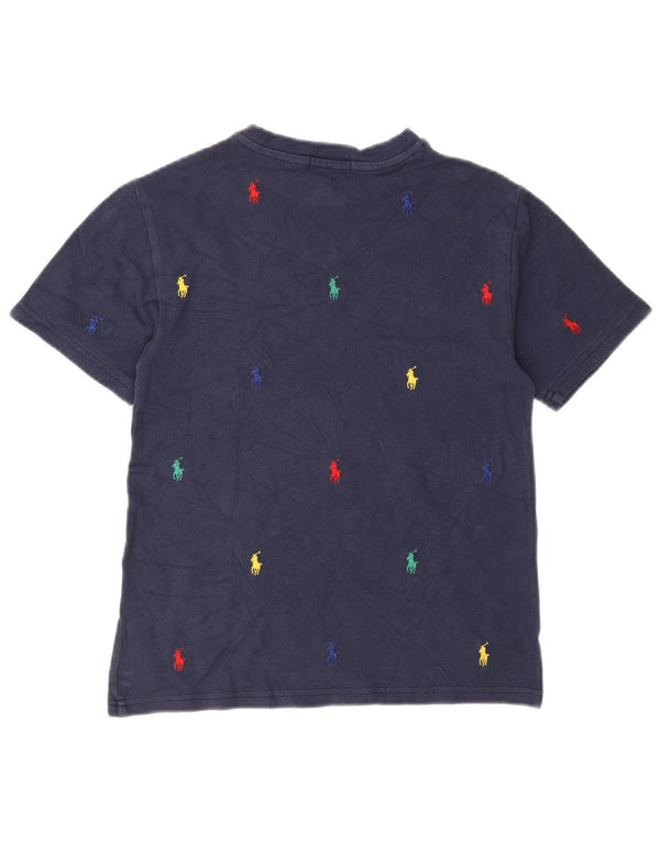 Tricou grafic Polo Ralph Lauren pentru băieți Top 9-10 ani bleumarin