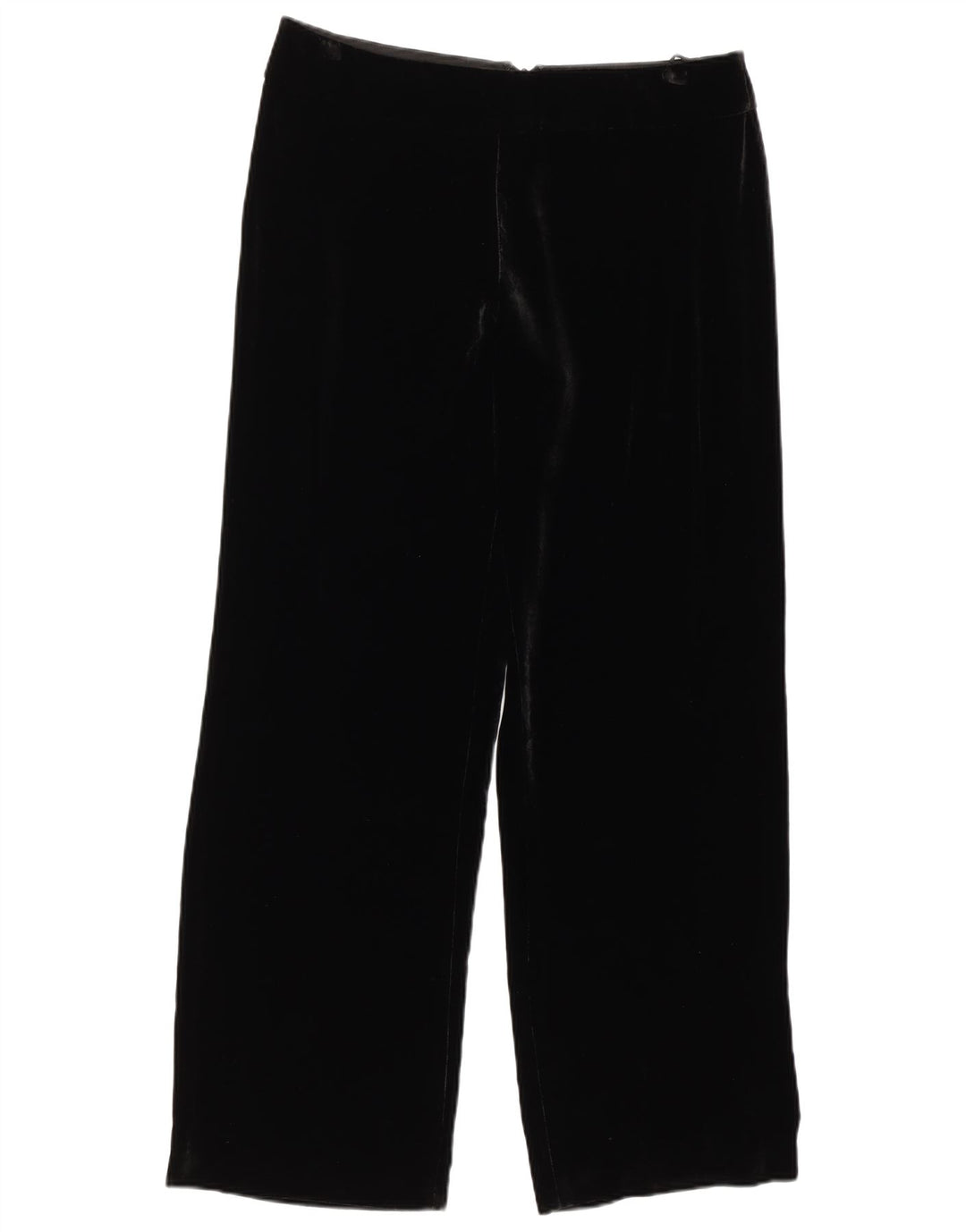 LUISA SPAGNOLI Pantaloni casual pentru femei din catifea IT 44 Medium W34 L31 Negru