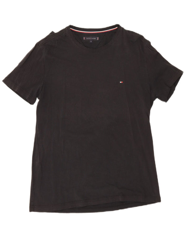 Tricou pentru bărbați Tommy Hilfiger Top XL bumbac negru