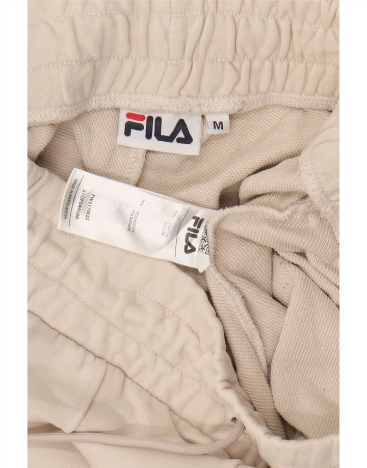 Pantaloni de trening Fila Barbati Joggeri Bumbac Mediu Bej