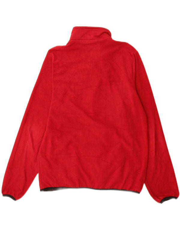 Jachetă fleece pentru femei Kappa UK 14 Poliester roșu mediu
