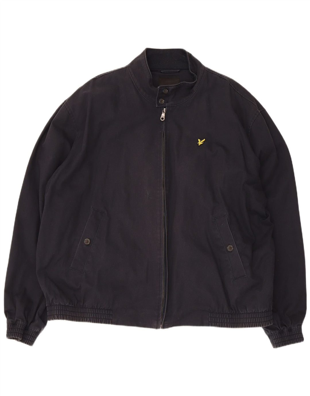 Jachetă bomber pentru bărbați Lyle & Scott UK 44 2XL Bumbac bleumarin