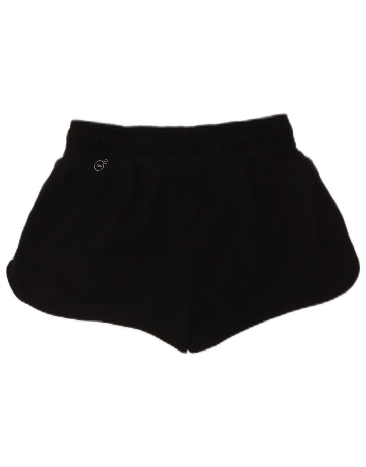 Pantaloni scurti sport Puma pentru femei UK 12 Medium Black Geometric