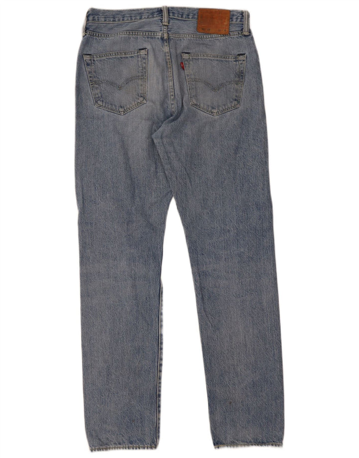 Blugi drepti pentru bărbați Levi's 501 CT W30 L32 Bumbac albastru