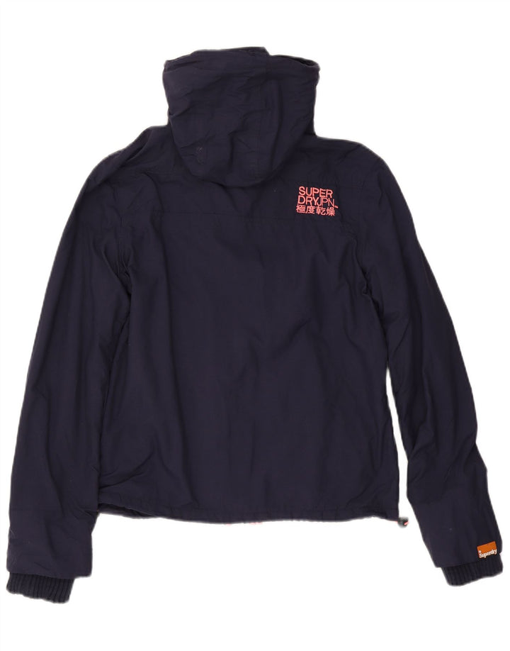 Jachetă Windbreaker pentru femei Superdry The Windcheater UK 14 Medium Bleumarin