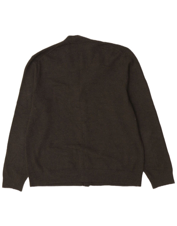 Pulover cardigan pentru bărbați Polo Ralph Lauren, mare, verde, lână merinos Clasic