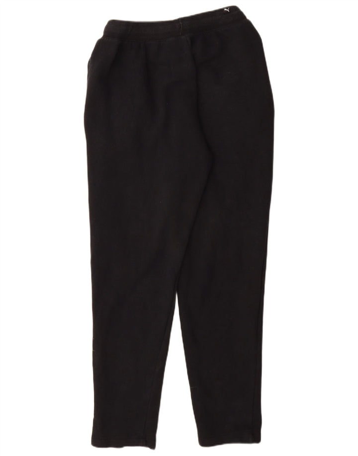 Pantaloni de trening PUMA pentru femei UK 12, bumbac mediu negru