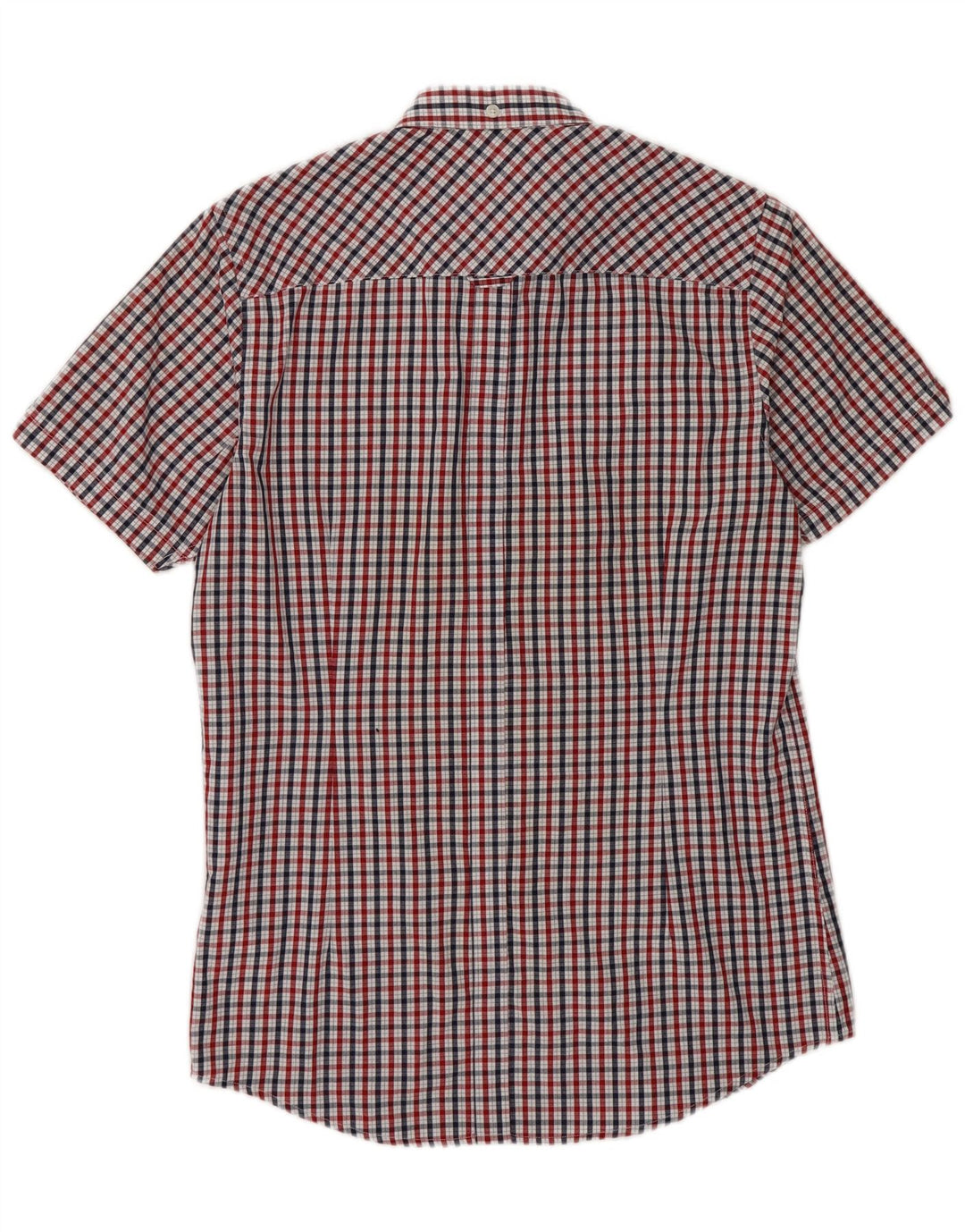 Cămașă cu mânecă scurtă semnătură pentru bărbați Ben Sherman, carouri mici, multicolore