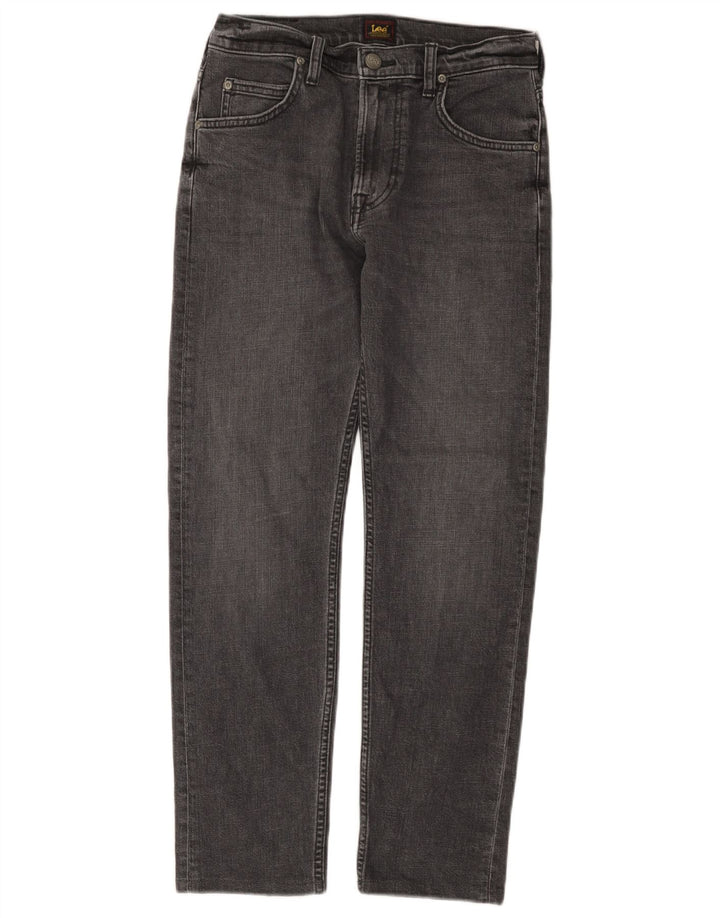Blugi Lee Rider Straight pentru bărbați W28 L28 bumbac gri