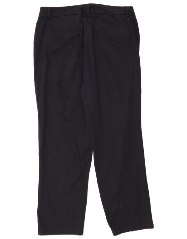 Pantaloni casual Dockers pentru femei de mărime mare US 18 2XL W40 L31 bleumarin Bumbac