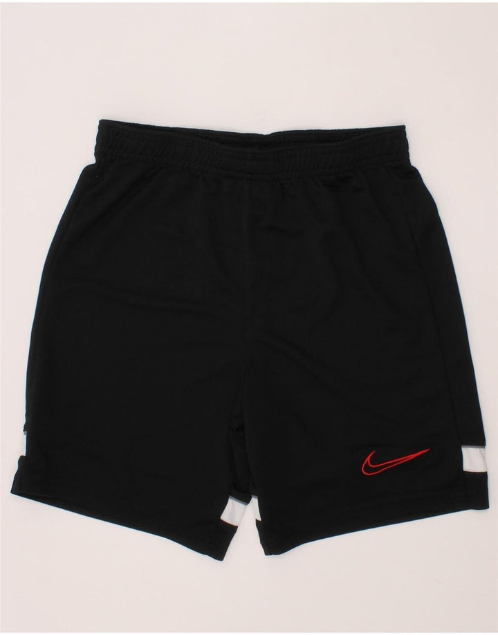 NIKE Boys Dri Fit Sport Shorts 10-11 Years Medium  Black Polyester