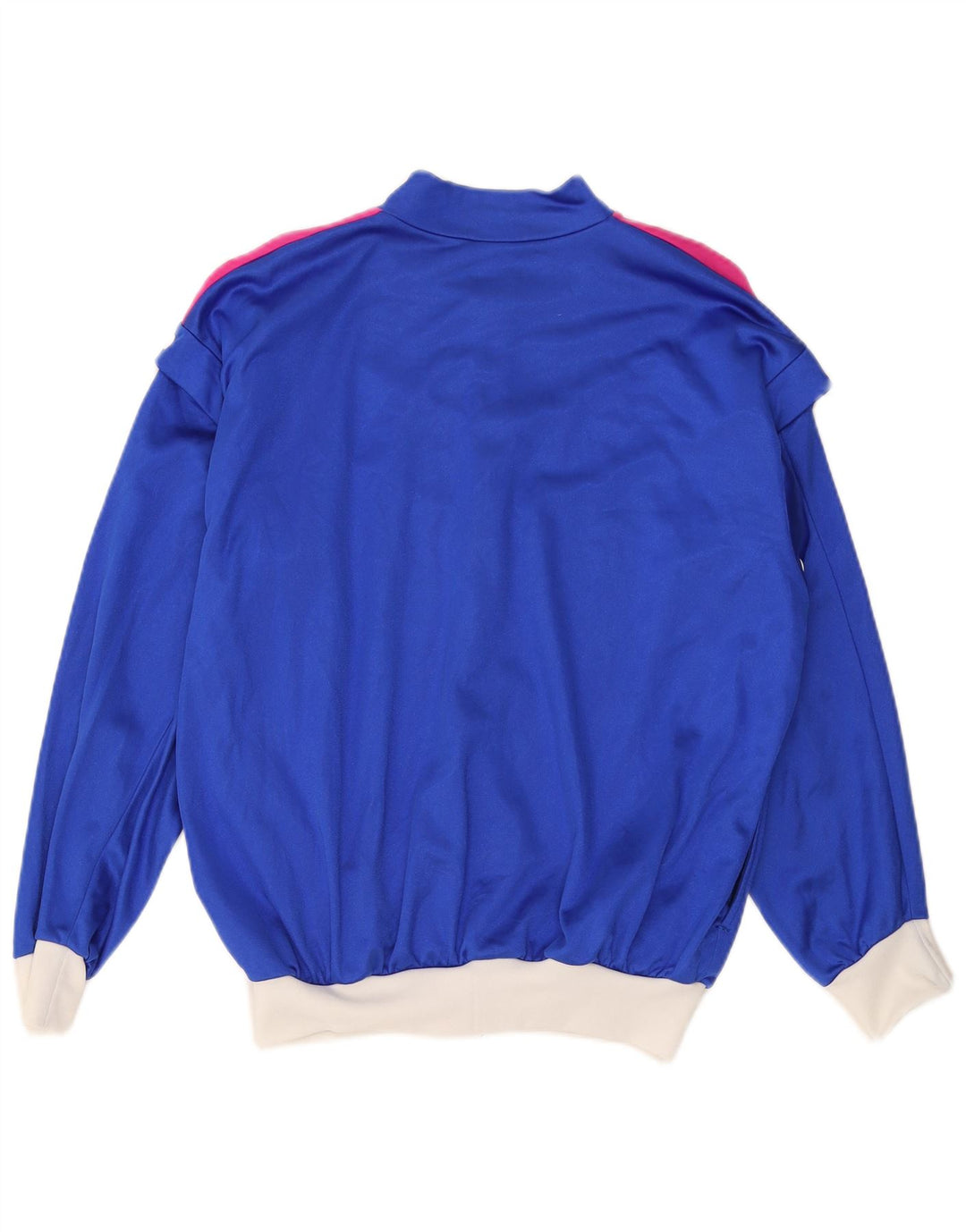 Jachetă de trening pentru femei DANA UK 14, mare, albastru, bloc de culoare, anii 80