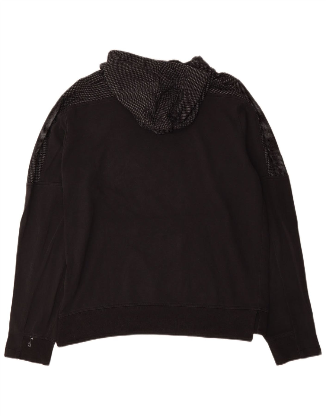 Pulover Adidas pentru bărbați, bumbac mediu negru