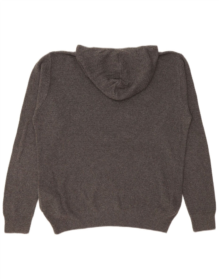 Pulover cu glugă pentru bărbați Zara XL, gri