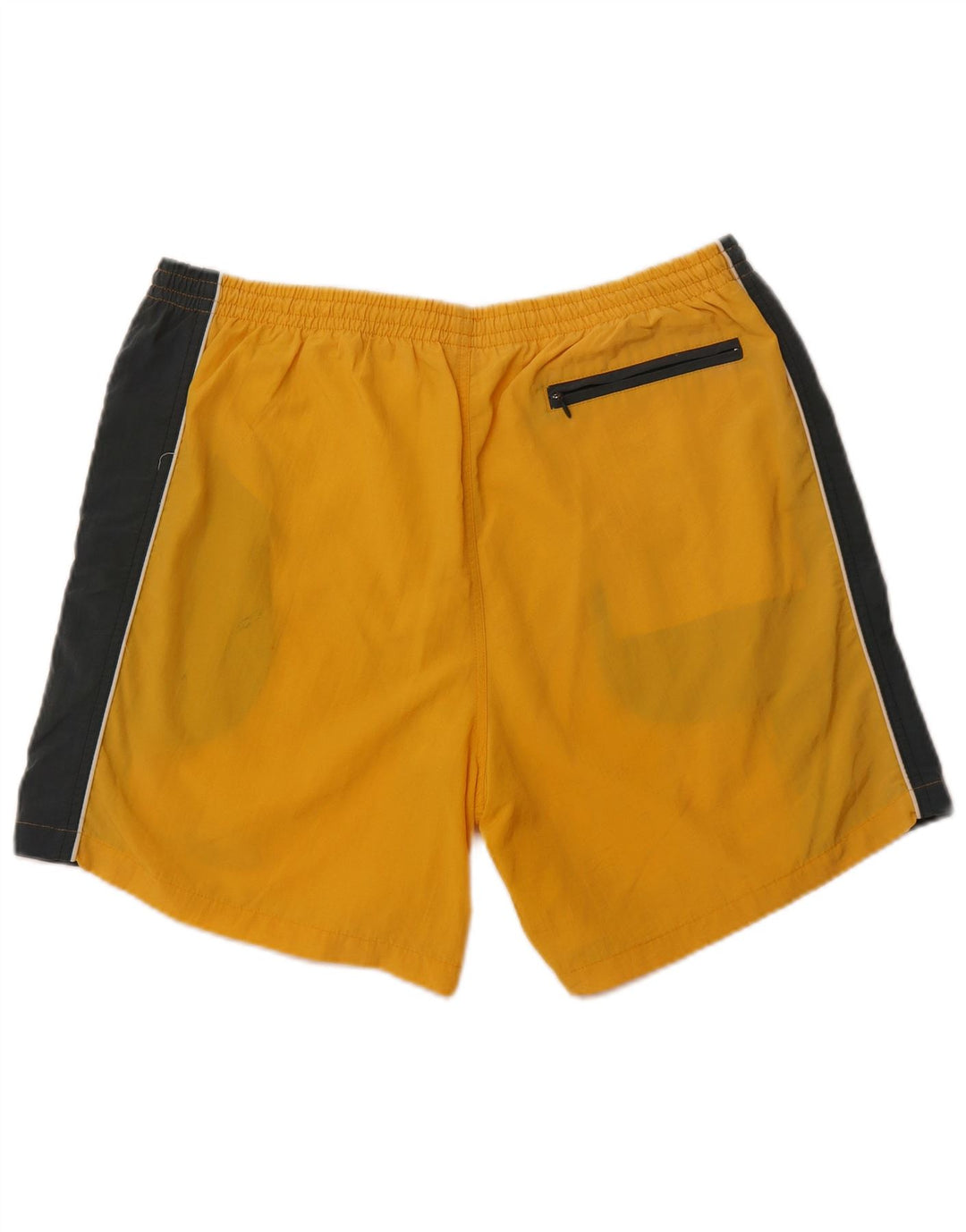 RUSSELL ATHLETIC Pantaloni scurți de înot pentru bărbați, XL, nailon color-block galben