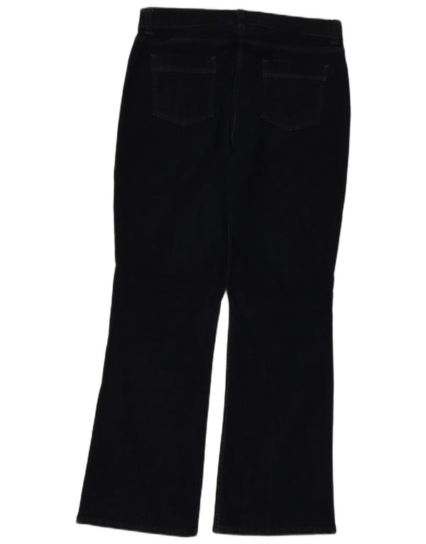 Blugi Bootcut pentru femei Marks & Spencer UK 16 Mari W32 L30 Bumbac bleumarin