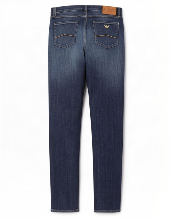 Armani Womens Slim Jeans W27 L30 Blue