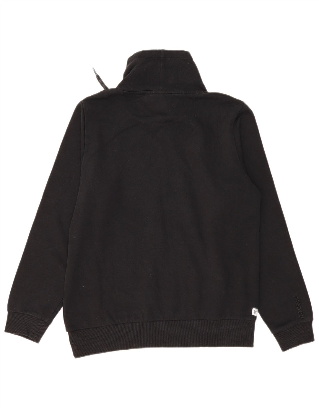 Pulover cu grafic pentru femei Freddy UK 14 Bumbac mediu negru