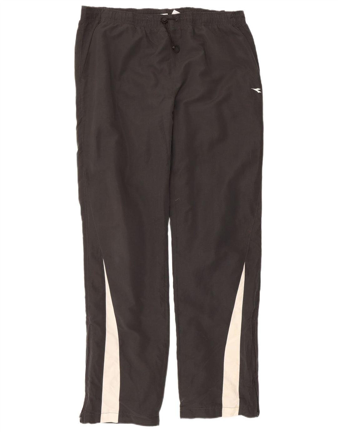 Pantaloni de trening Diadora pentru bărbați XL, negru, poliester color bloc