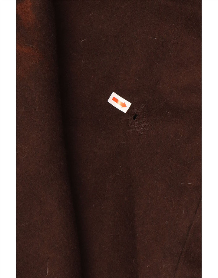 Palton supradimensionat pentru femei Calvin Klein US 14 XL Lână maro